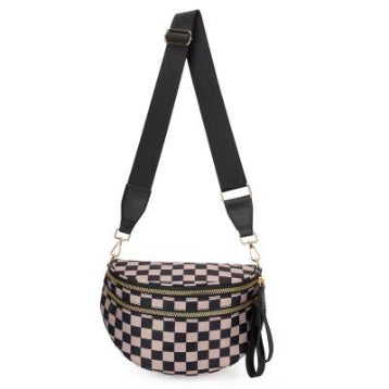 LIVIA – Plaid Large Capacity Messenger Bag