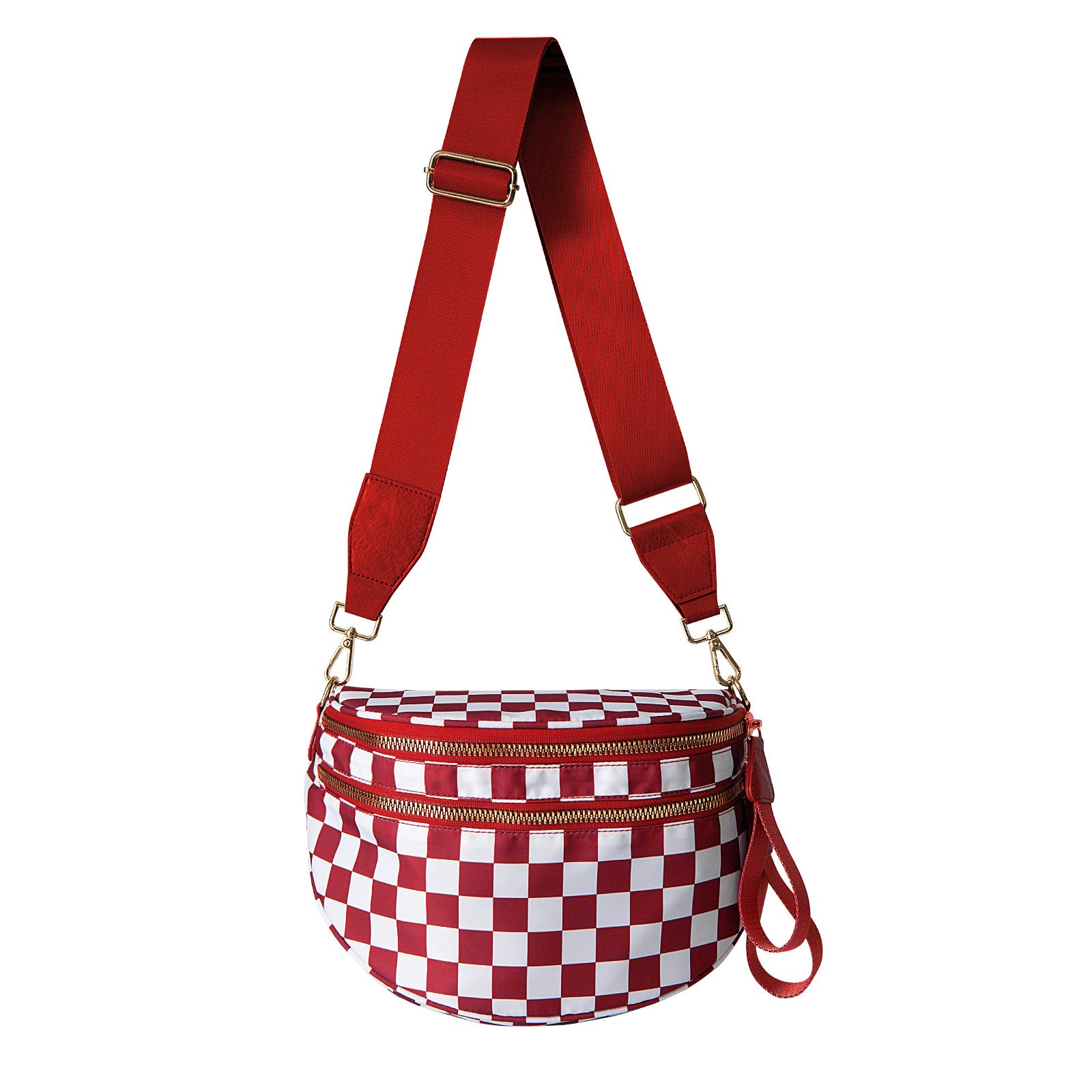 LIVIA – Plaid Large Capacity Messenger Bag