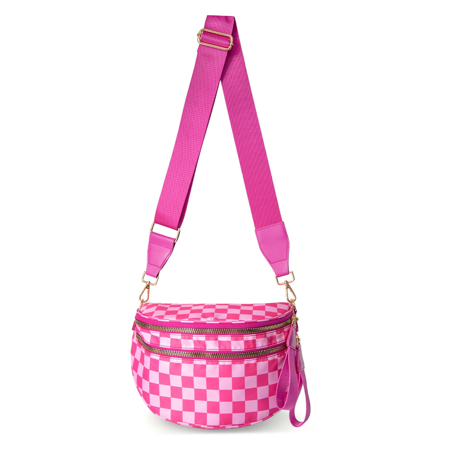 LIVIA – Plaid Large Capacity Messenger Bag