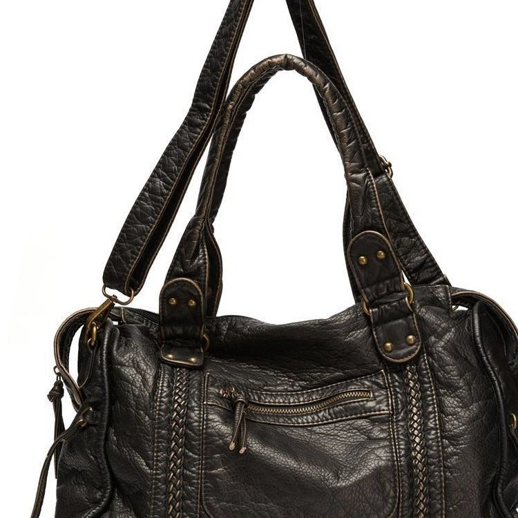 LIVIA – Retro Motorcycle Messenger Bag