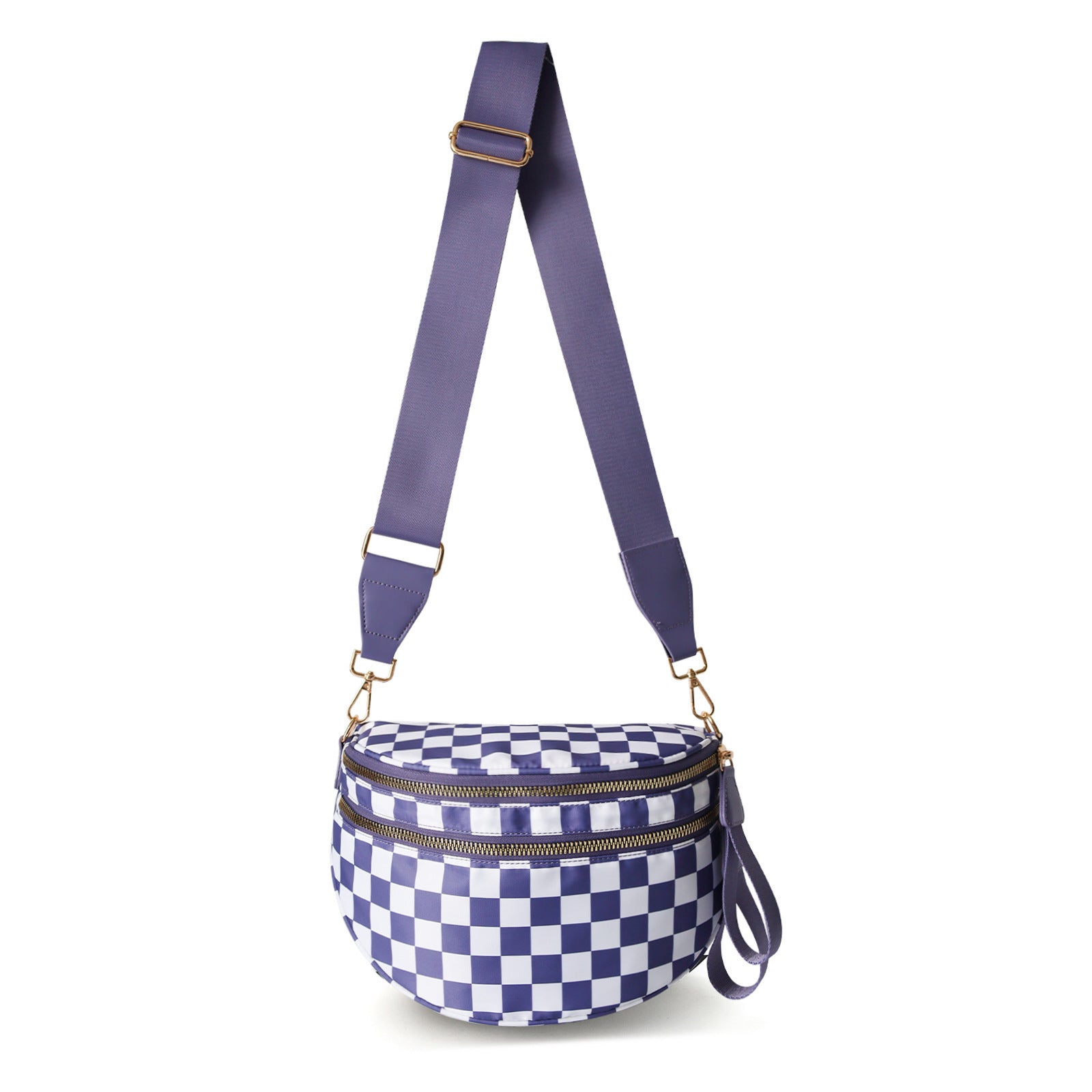 LIVIA – Plaid Large Capacity Messenger Bag