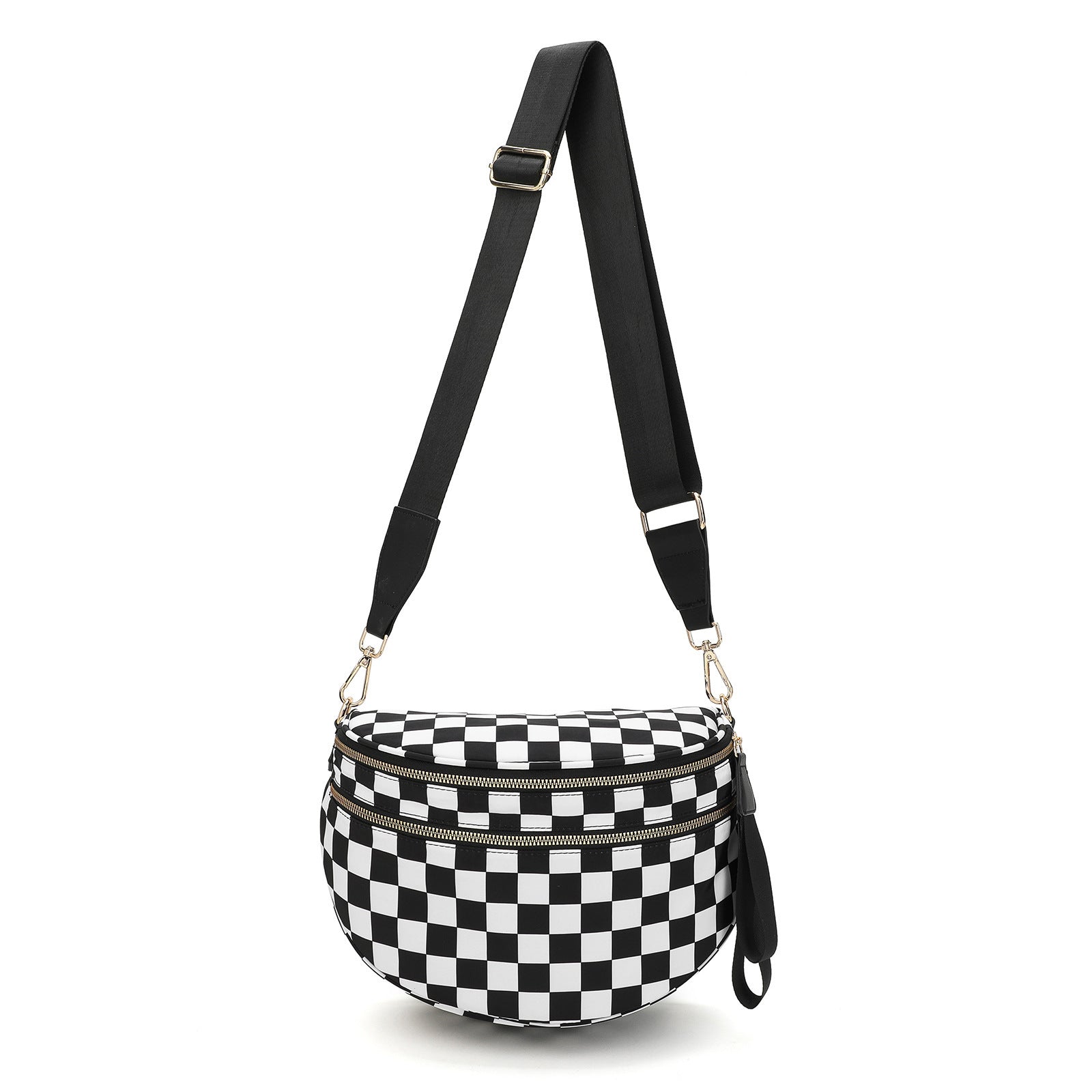 LIVIA – Plaid Large Capacity Messenger Bag