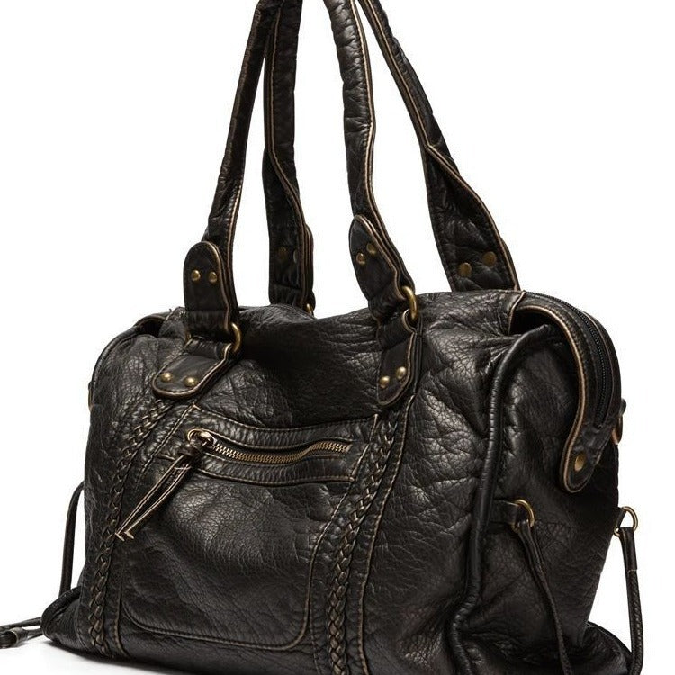 LIVIA – Retro Motorcycle Messenger Bag