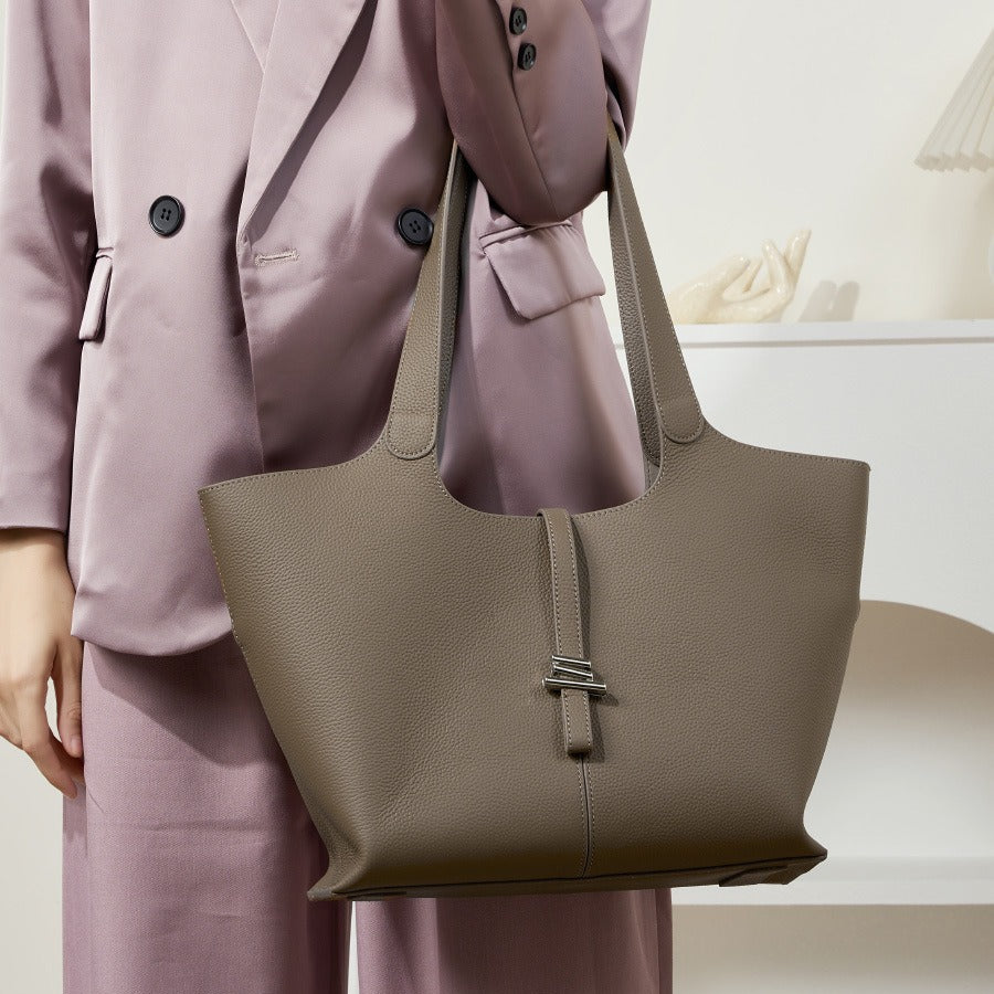 ELVIA – Genuine Leather Shoulder Bag