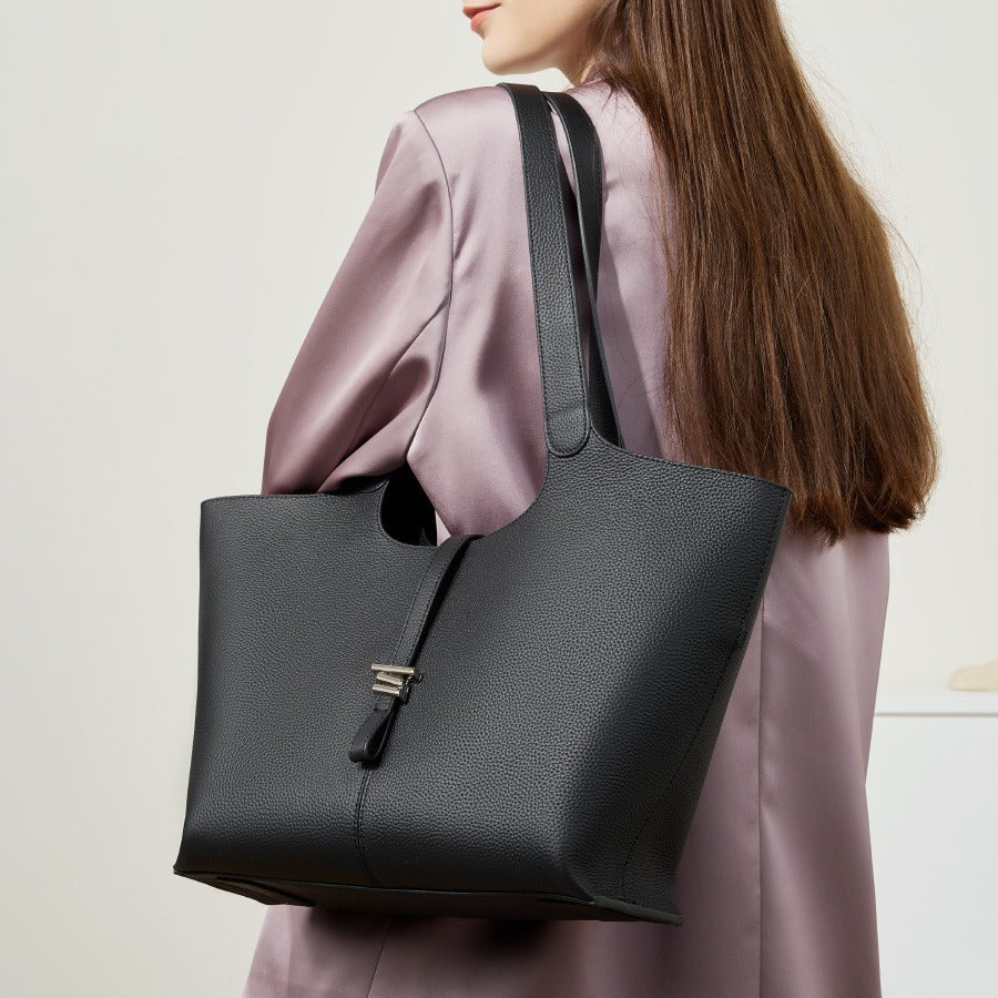 ELVIA – Genuine Leather Shoulder Bag