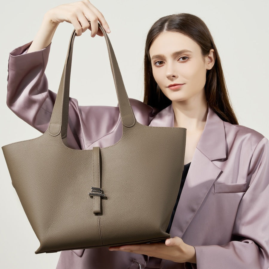 ELVIA – Genuine Leather Shoulder Bag