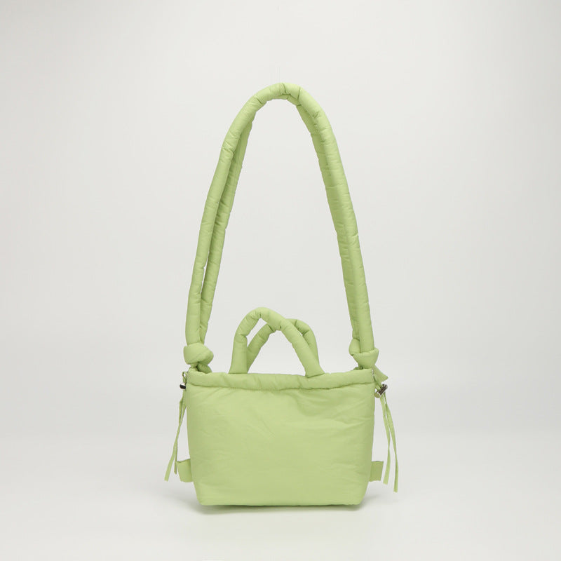 LIVIA – Quilted Crossbody Bucket Bag