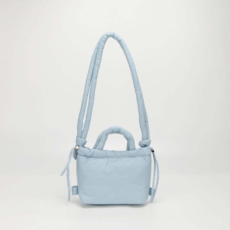 LIVIA – Quilted Crossbody Bucket Bag