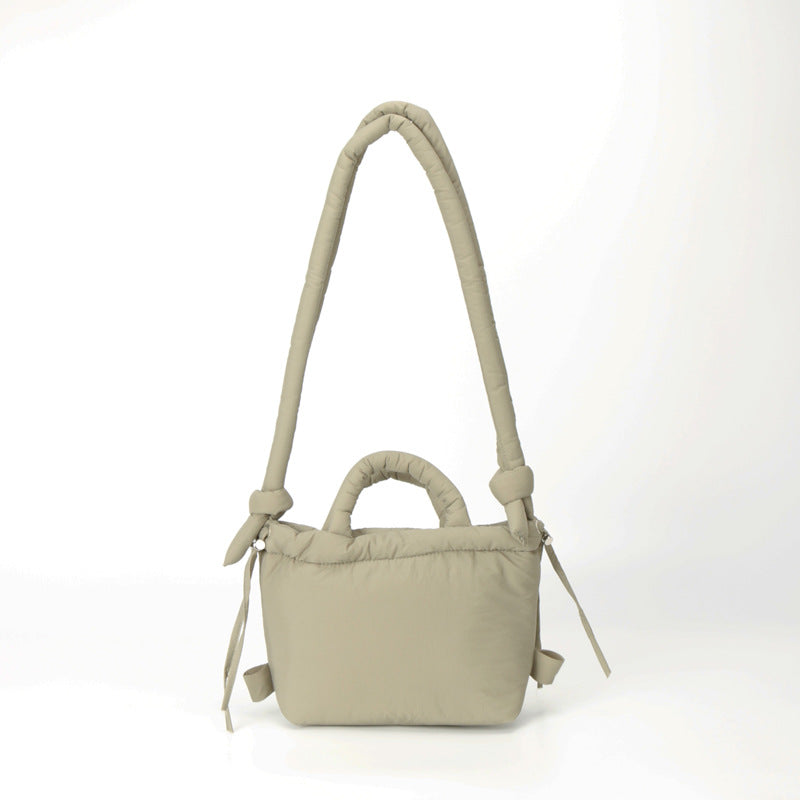 LIVIA – Quilted Crossbody Bucket Bag
