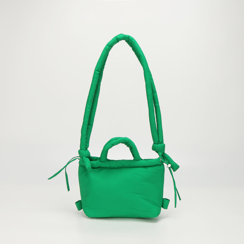 LIVIA – Quilted Crossbody Bucket Bag