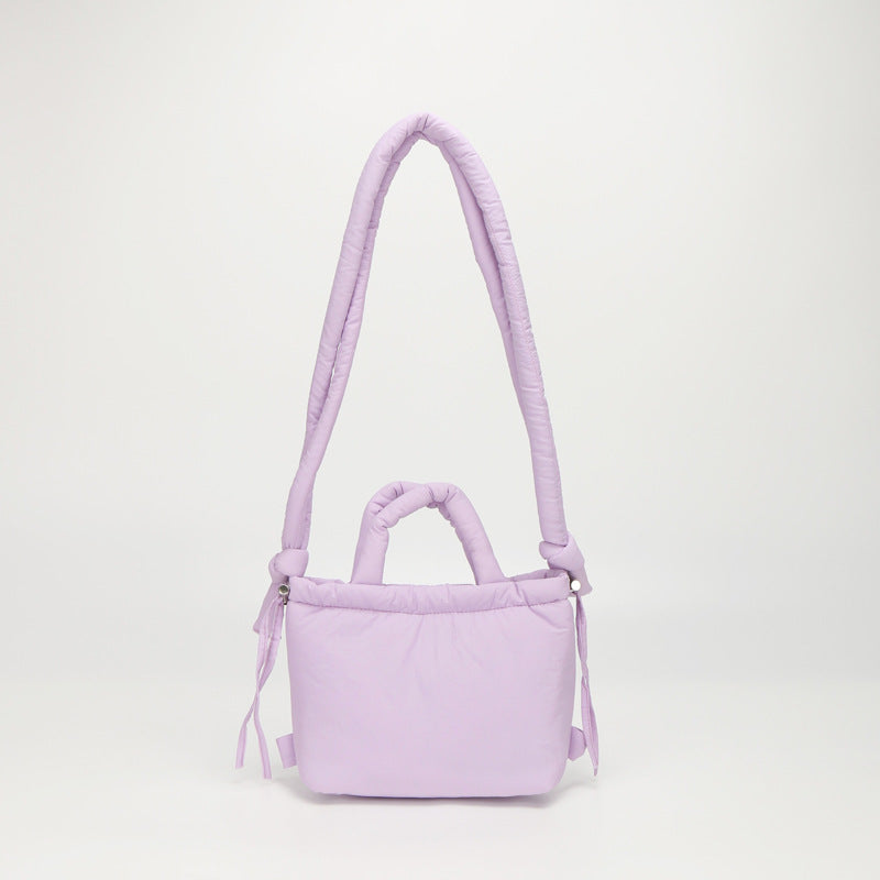 LIVIA – Quilted Crossbody Bucket Bag